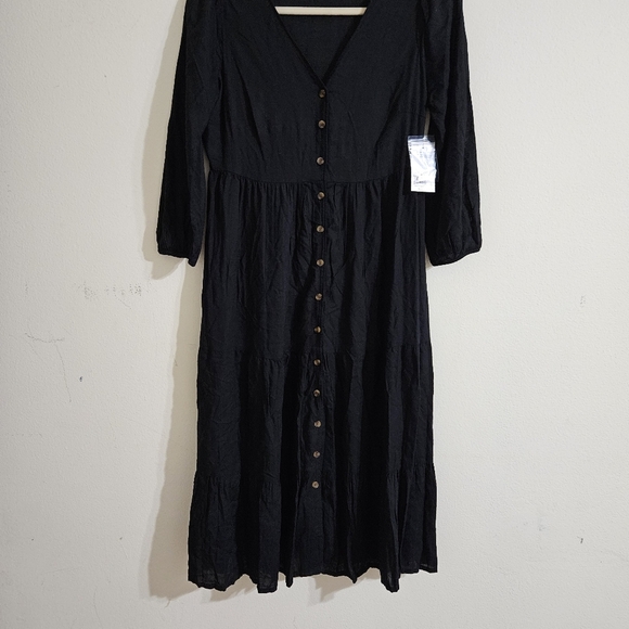 Sonoma Button Front Midi Dress NWT - Picture 4 of 8